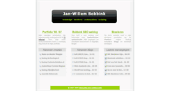 Desktop Screenshot of jwbobbink.nl
