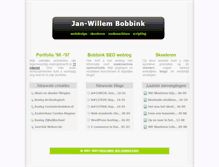 Tablet Screenshot of jwbobbink.nl